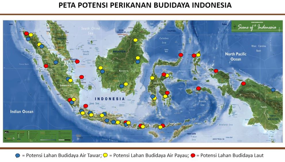 peta potensi perikanan Indonesia