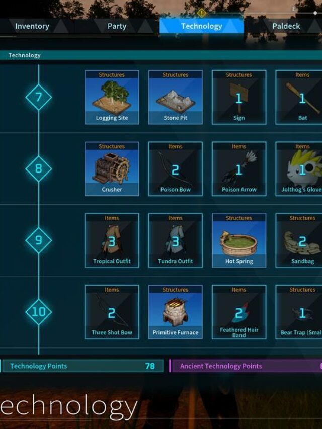 Unlock Palworld Tech Points: Purpose Revealed